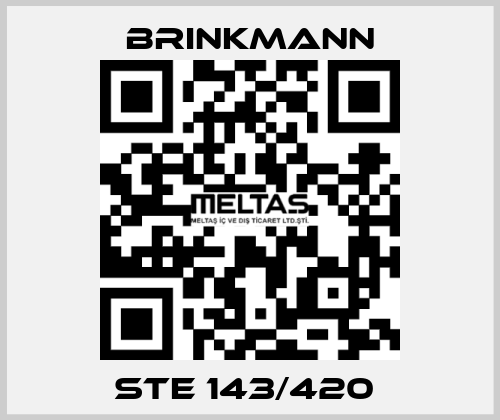 STE 143/420  Brinkmann