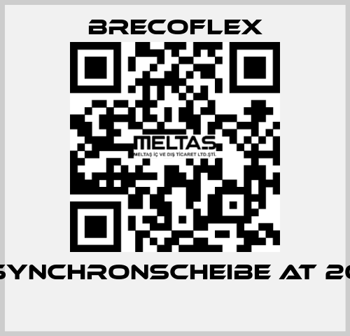 SYNCHRONSCHEIBE AT 20  Brecoflex