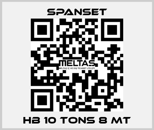 HB 10 TONS 8 MT SpanSet