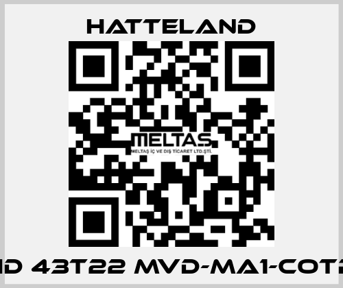 HD 43T22 MVD-MA1-COTP HATTELAND