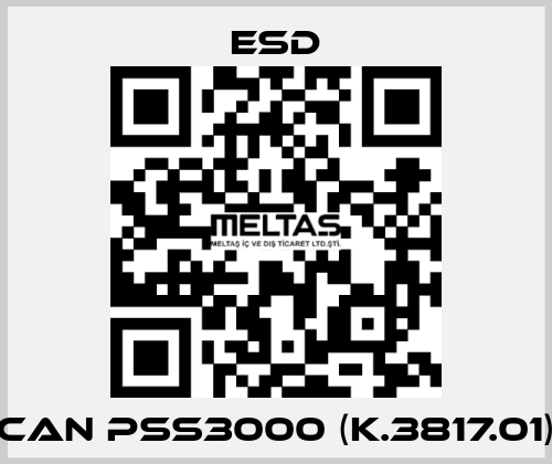 CAN PSS3000 (K.3817.01) ESD