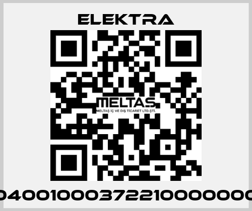 04001000372210000000 ELEKTRA