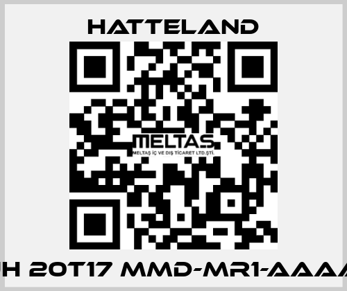 JH 20T17 MMD-MR1-AAAA HATTELAND