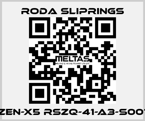 ZEN-X5 RSZQ-41-A3-S001 Roda Sliprings