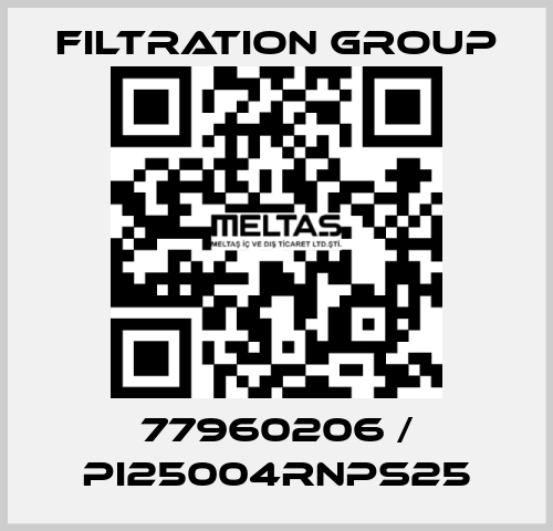 77960206 / PI25004RNPS25 Filtration Group