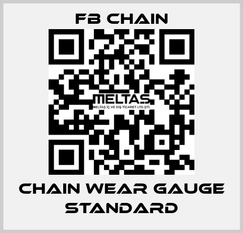 Chain Wear Gauge Standard FB Chain