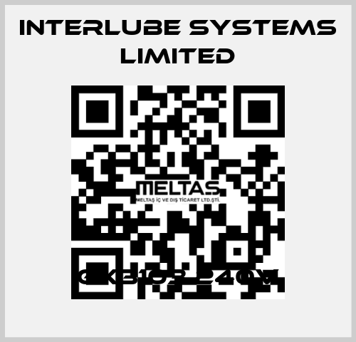 GX3103 240V Interlube Systems Limited