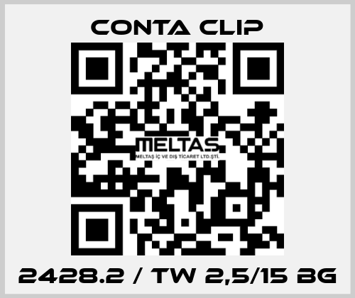 2428.2 / TW 2,5/15 BG Conta Clip