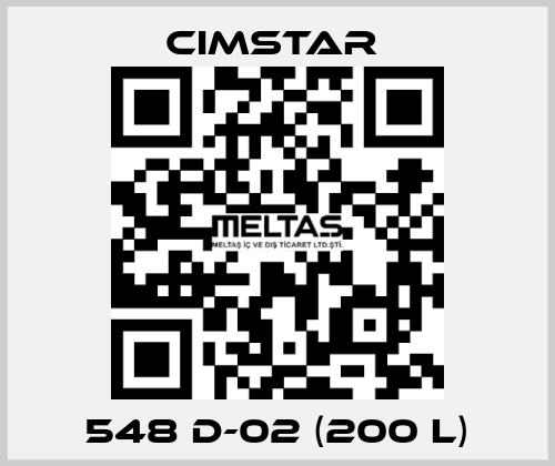 548 D-02 (200 l) Cimstar 