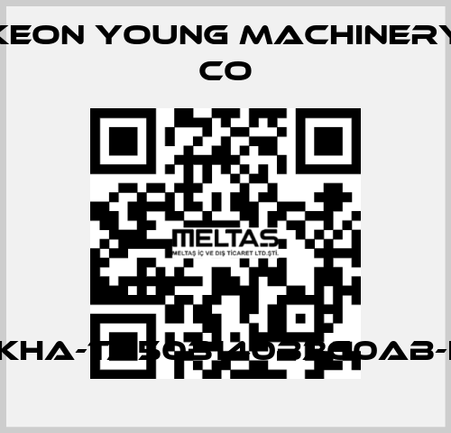 KHA-TA50B140B360AB-I Keon Young Machinery Co