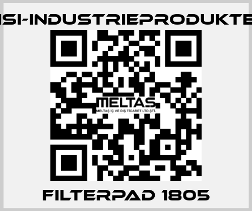 Filterpad 1805 ISI-Industrieprodukte