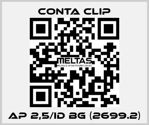 AP 2,5/ID BG (2699.2) Conta Clip