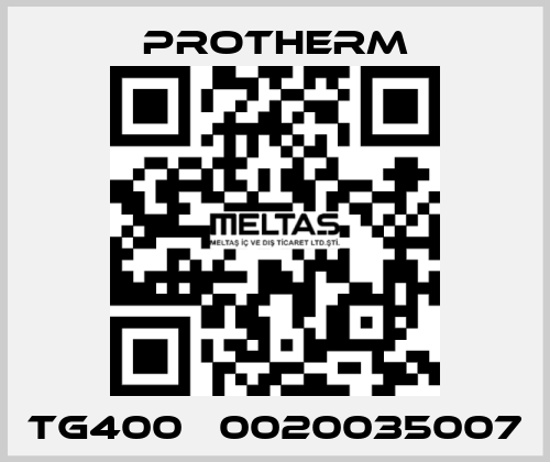 TG400   0020035007 PROTHERM