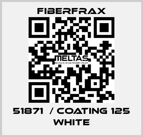 51871  / COATING 125 white Fiberfrax