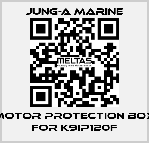 motor protection box for K9IP120F JUNG-A MARINE