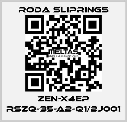 ZEN-X4EP RSZQ-35-A2-Q1/2J001 Roda Sliprings