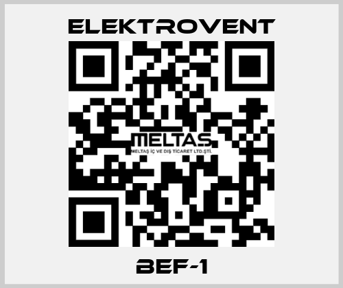 BEF-1 ELEKTROVENT