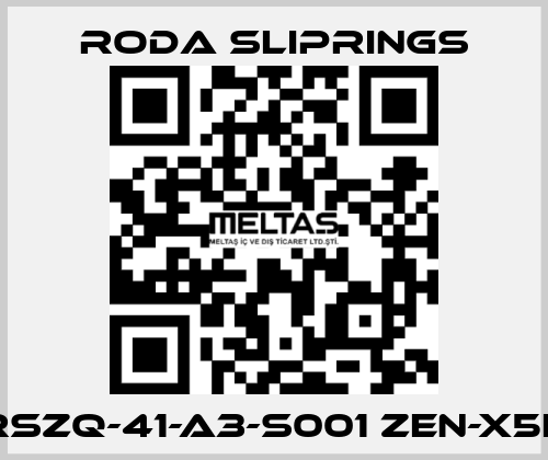 RSZQ-41-A3-S001 ZEN-X5H Roda Sliprings