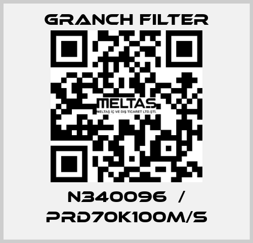 N340096  / PRD70K100M/S GRANCH FILTER