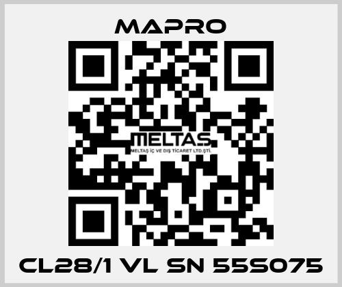 CL28/1 VL SN 55S075 Mapro