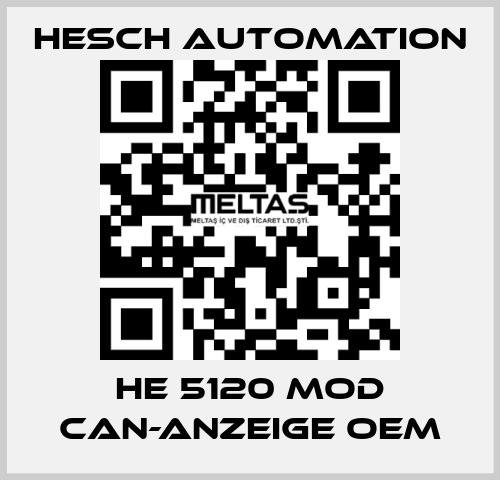 HE 5120 MOD CAN-Anzeige OEM Hesch Automation