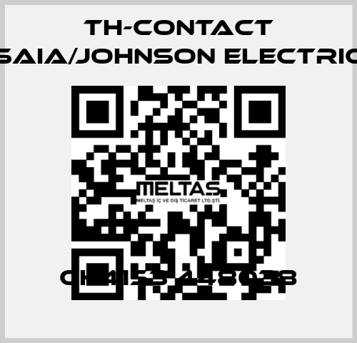 CH4153 448038 TH-Contact (Saia/Johnson Electric)