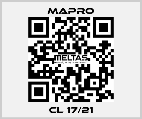 CL 17/21 Mapro