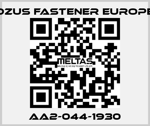 AA2-044-1930 Dzus Fastener Europe