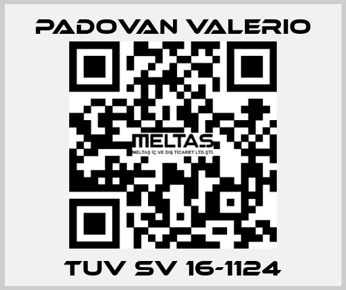 TUV SV 16-1124 PADOVAN VALERIO