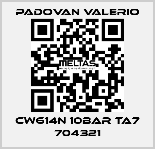 CW614N 10BAR TA7 704321 PADOVAN VALERIO