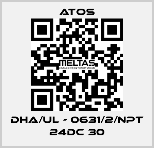 DHA/UL - 0631/2/NPT 24DC 30 Atos