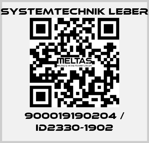 900019190204 / ID2330-1902 Systemtechnik LEBER