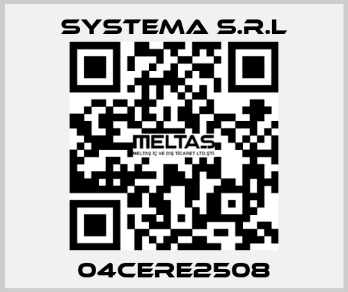 04CERE2508 SYSTEMA S.R.L