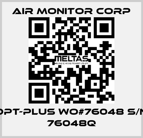 DPT-plus WO#76048 S/N 76048Q AIR MONITOR CORP