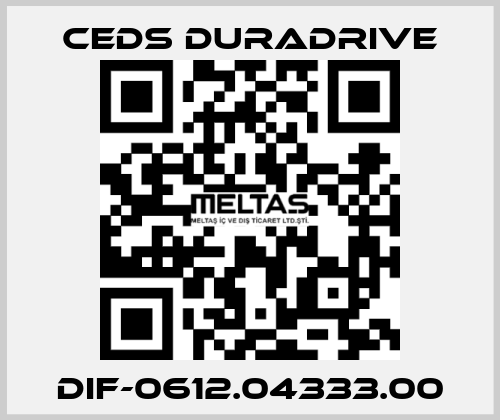 DIF-0612.04333.00 Ceds Duradrive