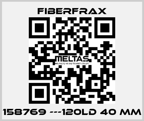 158769 ---120LD 40 MM Fiberfrax