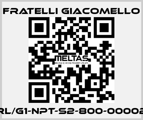 RL/G1-NPT-S2-800-00002 Fratelli Giacomello