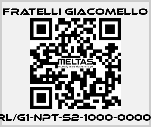 RL/G1-NPT-S2-1000-00001 Fratelli Giacomello