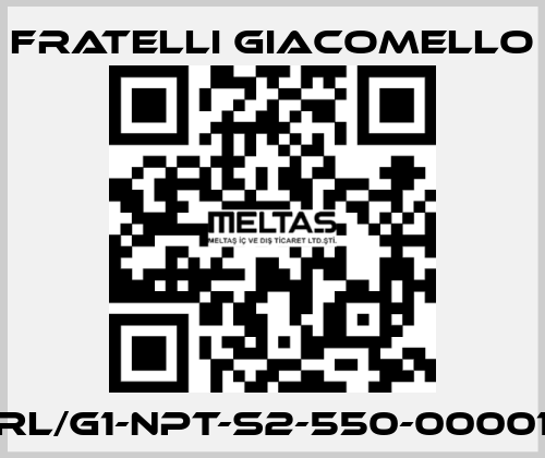 RL/G1-NPT-S2-550-00001 Fratelli Giacomello