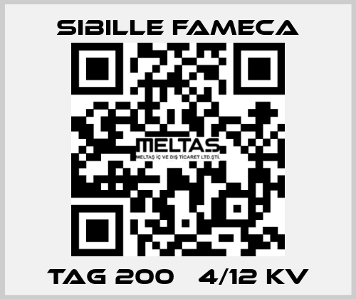 TAG 200   4/12 kV Sibille Fameca