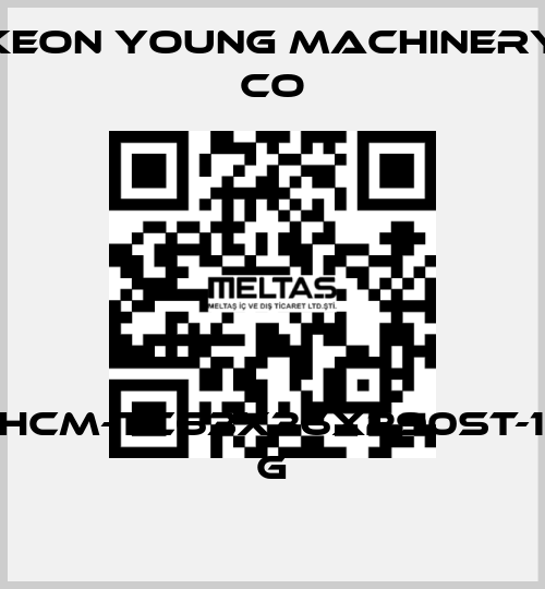 KHCM-TC63X36X290ST-1B G Keon Young Machinery Co