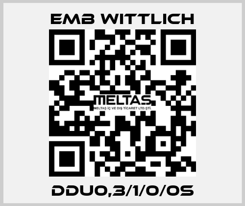 DDU0,3/1/0/0S EMB Wittlich