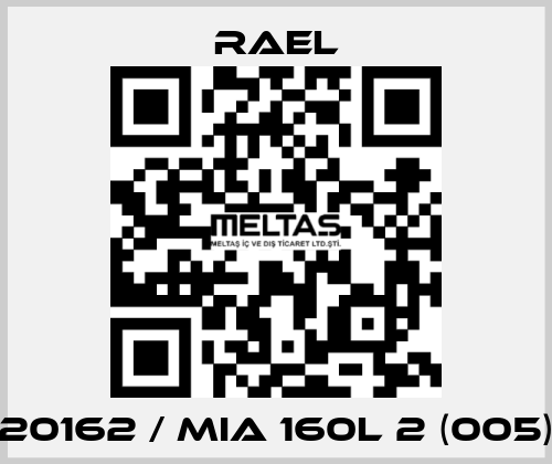 20162 / MIA 160L 2 (005) RAEL