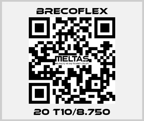 20 T10/8.750 Brecoflex