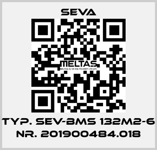 Typ. SEV-BMS 132M2-6 Nr. 201900484.018 SEVA