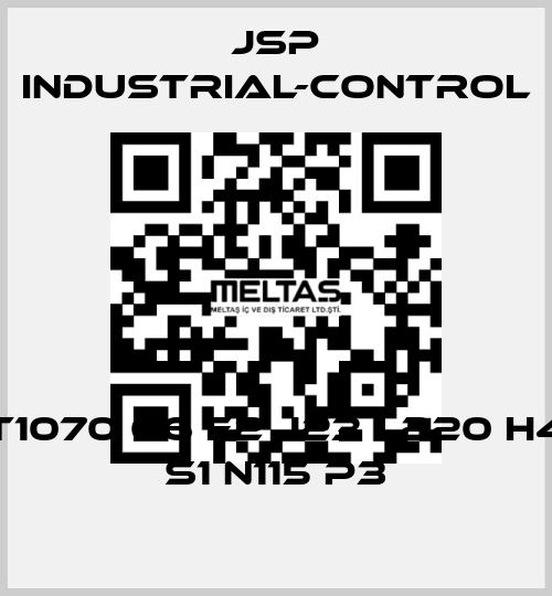 T1070 06 F2 J23 L220 H4 S1 N115 P3 JSP Industrial-Control