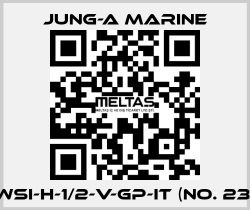 WSI-H-1/2-V-GP-IT (No. 23) JUNG-A MARINE