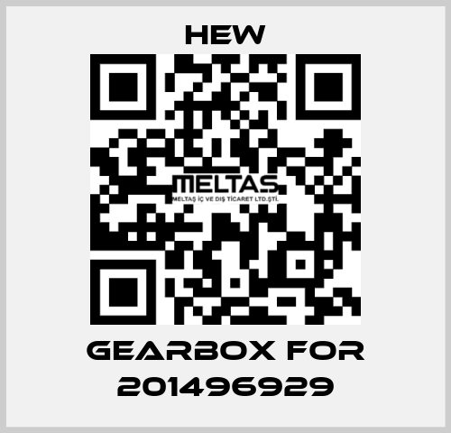 Gearbox for 201496929 HEW