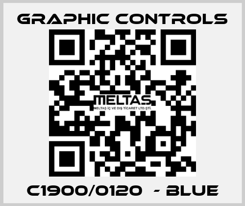 C1900/0120  - blue Graphic Controls