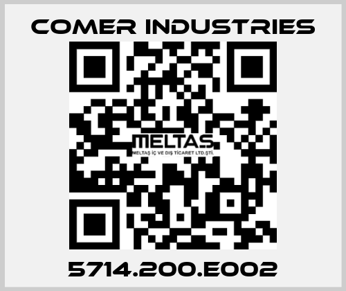 5714.200.E002 Comer Industries